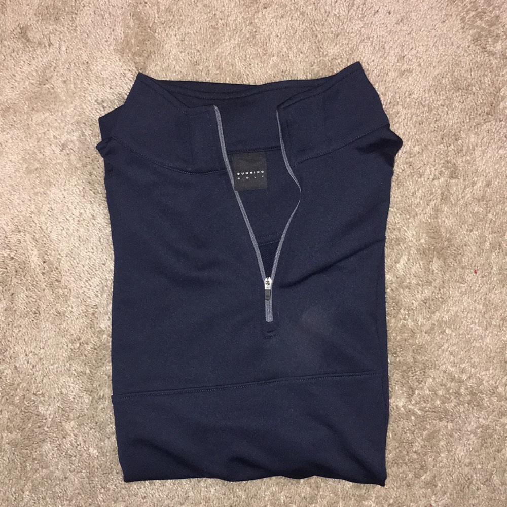 Navy Blue Dunning Golf Vest